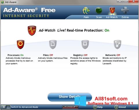 Ekran görüntüsü Ad-Aware Windows 8.1