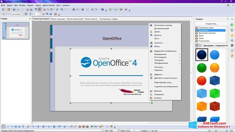 Ekran görüntüsü Apache OpenOffice Windows 8.1