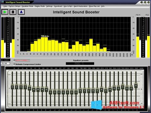 Ekran görüntüsü Sound Booster Windows 8.1