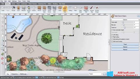 Ekran görüntüsü Realtime Landscaping Architect Windows 8.1