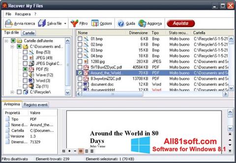 Ekran görüntüsü Recover My Files Windows 8.1