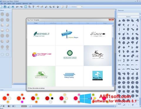 Ekran görüntüsü Sothink Logo Maker Windows 8.1