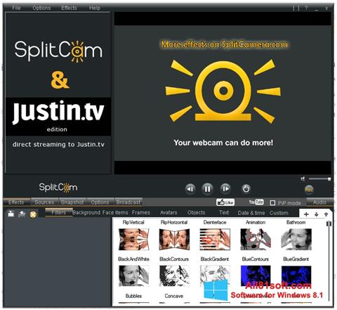 Ekran görüntüsü SplitCam Windows 8.1