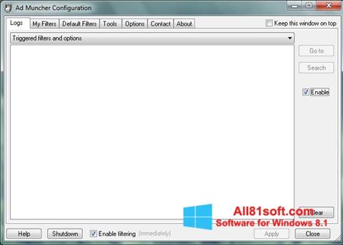 Ekran görüntüsü Ad Muncher Windows 8.1