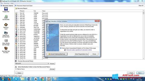 Ekran görüntüsü BadCopy Pro Windows 8.1