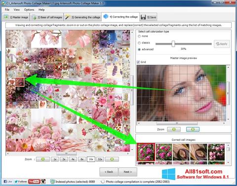 Ekran görüntüsü Photo Collage Maker Windows 8.1