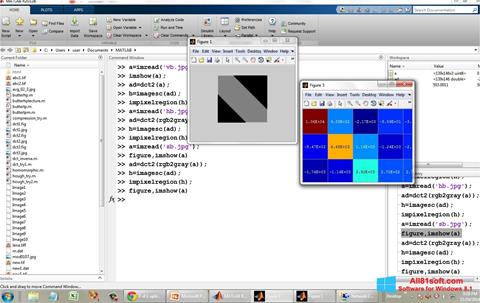 Ekran görüntüsü MATLAB Windows 8.1