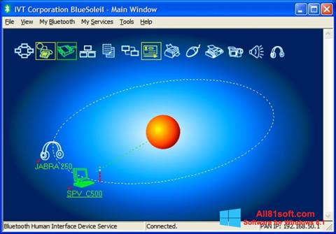 Ekran görüntüsü BlueSoleil Windows 8.1