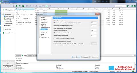 Ekran görüntüsü uTorrent Windows 8.1