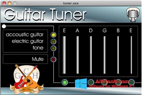 Ekran görüntüsü Guitar Tuner Windows 8.1