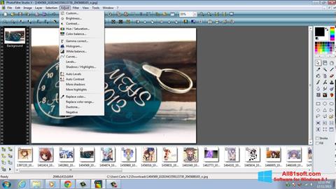Ekran görüntüsü PhotoFiltre Studio X Windows 8.1