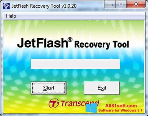 Ekran görüntüsü JetFlash Recovery Tool Windows 8.1