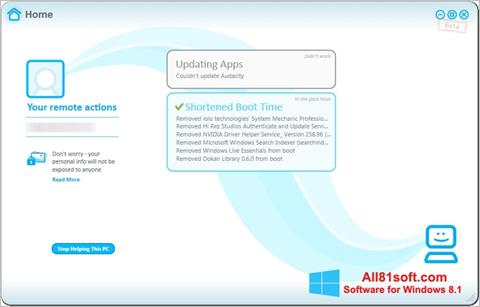 Ekran görüntüsü Soluto Windows 8.1
