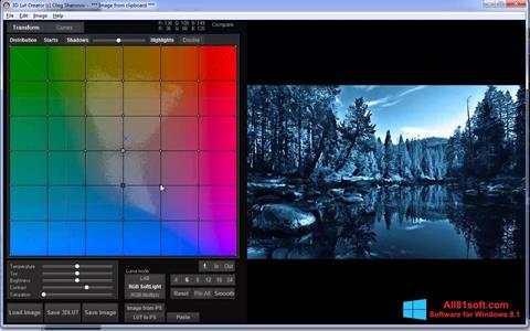 Ekran görüntüsü 3D LUT Creator Windows 8.1