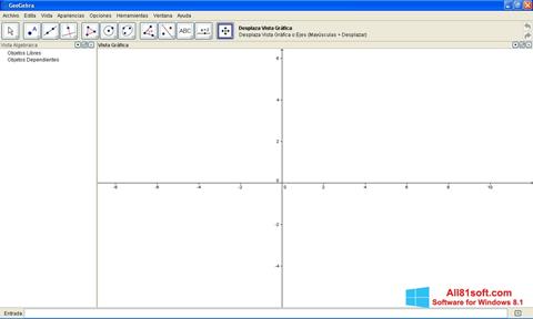 Ekran görüntüsü GeoGebra Windows 8.1