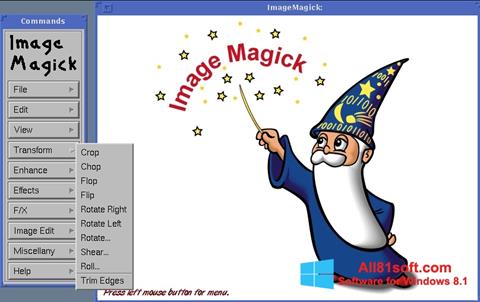 Ekran görüntüsü ImageMagick Windows 8.1