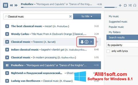 Ekran görüntüsü SaveFrom.net Windows 8.1